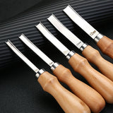 Maxbell 5x Edge Beveler Manual Tools Leathercraft Working Hand Leather Grooving Tool