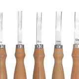 Maxbell 5x Edge Beveler Manual Tools Leathercraft Working Hand Leather Grooving Tool