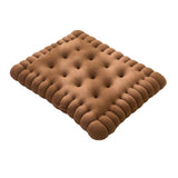 Maxbell Biscuit Shaped Seat Cushion Tatami Floor Cushion for Chair Sofa Balcony Home Dark Coffee