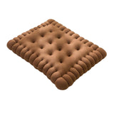 Maxbell Biscuit Shaped Seat Cushion Tatami Floor Cushion for Chair Sofa Balcony Home Dark Coffee