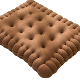 Maxbell Biscuit Shaped Seat Cushion Tatami Floor Cushion for Chair Sofa Balcony Home Dark Coffee