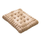 Maxbell Biscuit Shaped Seat Cushion Tatami Floor Cushion for Chair Sofa Balcony Home Light Coffee