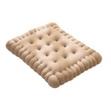 Maxbell Biscuit Shaped Seat Cushion Tatami Floor Cushion for Chair Sofa Balcony Home Light Coffee