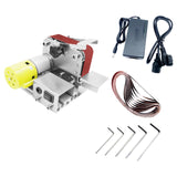 Maxbell Mini Belt Sander Grinding Belt Machine for Power Tool Grinding Edge Grinding