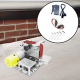 Maxbell Mini Belt Sander Grinding Belt Machine for Power Tool Grinding Edge Grinding