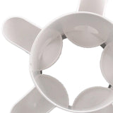 Maxbell Vertical Garden Planter Hydroponics Growing Tower for Peppers Indoor Outdoor 5 Holes Single Tier