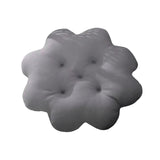 Maxbell Biscuit Shaped Seat Cushion Creative Floor Cushion Pad for Chair Sofa Office Gray