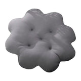 Maxbell Biscuit Shaped Seat Cushion Creative Floor Cushion Pad for Chair Sofa Office Gray