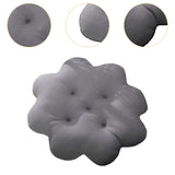 Maxbell Biscuit Shaped Seat Cushion Creative Floor Cushion Pad for Chair Sofa Office Gray