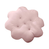 Maxbell Biscuit Shaped Seat Cushion Creative Floor Cushion Pad for Chair Sofa Office Pink