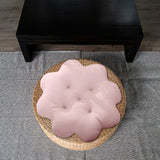 Maxbell Biscuit Shaped Seat Cushion Creative Floor Cushion Pad for Chair Sofa Office Pink