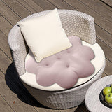 Maxbell Biscuit Shaped Seat Cushion Creative Floor Cushion Pad for Chair Sofa Office Pink