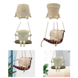 Maxbell Flower Pot Ornaments Pen Holder Plant Pot for Table Centerpiece Kitchen Desk Style A