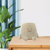 Maxbell Flower Pot Ornaments Pen Holder Plant Pot for Table Centerpiece Kitchen Desk Style A