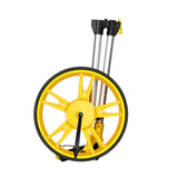 Maxbell Distance Measuring Wheel Portable Foldable Handheld Rolling Measurement Tool Yellow