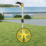Maxbell Distance Measuring Wheel Portable Foldable Handheld Rolling Measurement Tool Yellow