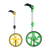 Maxbell Distance Measuring Wheel Portable Foldable Handheld Rolling Measurement Tool Yellow
