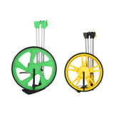 Maxbell Distance Measuring Wheel Portable Foldable Handheld Rolling Measurement Tool Yellow