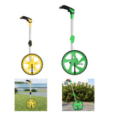 Maxbell Distance Measuring Wheel Portable Foldable Handheld Rolling Measurement Tool Yellow