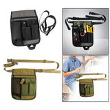 Maxbell Tools Waist Bag with Multi Pockets Carpentry Multipurpose Gardening Tool Bag Gray