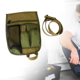Maxbell Tools Waist Bag with Multi Pockets Carpentry Multipurpose Gardening Tool Bag Green