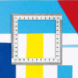 Maxbell Square Ruler 120mm Measuring Tool for Woodworking Table Saw Frame Work