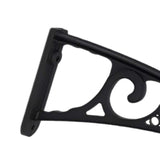 Maxbell Stable Awning Canopy Bracket Sunshade Support Bracket for Porch Door Balcony Black