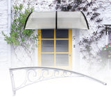 Maxbell Stable Awning Canopy Bracket Sunshade Support Bracket for Porch Door Balcony White