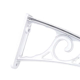 Maxbell Stable Awning Canopy Bracket Sunshade Support Bracket for Porch Door Balcony White