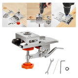 Maxbell Door Hinge Jig Parts Locking Cabinet Hinge Jig for Woodworkings Door Cabinets Hinge Jig