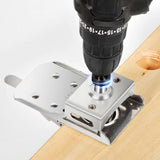 Maxbell Door Hinge Jig Parts Locking Cabinet Hinge Jig for Woodworkings Door Cabinets Hinge Jig