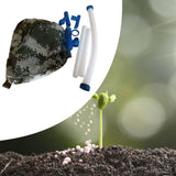 Maxbell Fertilizers Spreader with Bag Garden Planting Tool for Vegetables Corn Trees