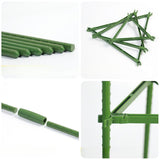 Maxbell Tomato Cage Versatile Plant Stakes Support Cages Trellis for Climbing Plants Height 120cm
