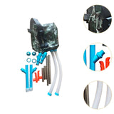 Maxbell Fertilizer Spreader with Backpack Plants Corn Granular Fertilizer Applicator Stainless Steel