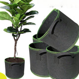 Maxbell Plant Grow Bag Reusable Outdoor Garden Plant Pot for Flower Strawberry Chili 40cmx40cmx30cm