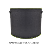 Maxbell Plant Grow Bag Reusable Outdoor Garden Plant Pot for Flower Strawberry Chili 40cmx40cmx30cm