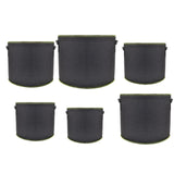 Maxbell Plant Grow Bag Reusable Outdoor Garden Plant Pot for Flower Strawberry Chili 40cmx40cmx30cm