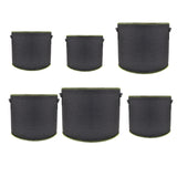 Maxbell Plant Grow Bag Reusable Outdoor Garden Plant Pot for Flower Strawberry Chili 40cmx40cmx30cm