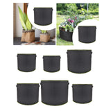 Maxbell Plant Grow Bag Reusable Outdoor Garden Plant Pot for Flower Strawberry Chili 40cmx40cmx30cm