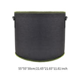 Maxbell Plant Grow Bag Reusable Outdoor Garden Plant Pot for Flower Strawberry Chili 55cmx55cmx30cm