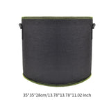 Maxbell Plant Grow Bag Reusable Outdoor Garden Plant Pot for Flower Strawberry Chili 35cmx35cmx28cm