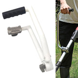 Maxbell String Trimmer Handle Foldable Sturdy Lawn Trimmer Handle Grip for Lawn Care