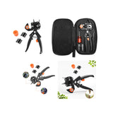 Maxbell Garden Grafting Tool Set Multifunctional Anti Slip Handle Gardening Scissors