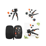 Maxbell Garden Grafting Tool Set Multifunctional Anti Slip Handle Gardening Scissors