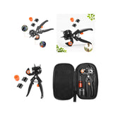 Maxbell Garden Grafting Tool Set Multifunctional Anti Slip Handle Gardening Scissors