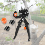 Maxbell Garden Grafting Tool Set Multifunctional Anti Slip Handle Gardening Scissors