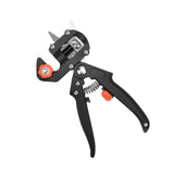 Maxbell Garden Grafting Tool 2 in 1 Anti Slip Handle Multifunctional Garden Scissors