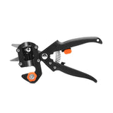 Maxbell Garden Grafting Tool 2 in 1 Anti Slip Handle Multifunctional Garden Scissors