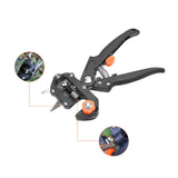 Maxbell Garden Grafting Tool 2 in 1 Anti Slip Handle Multifunctional Garden Scissors