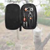 Maxbell Garden Grafting Tool 2 in 1 Anti Slip Handle Multifunctional Garden Scissors